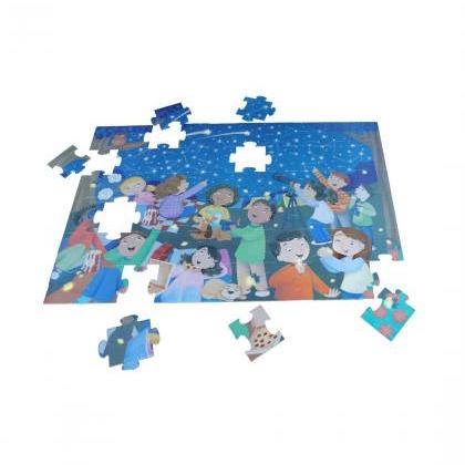 Playqid Starry Sleepover Jumbo Giant Jigsaw Floor..